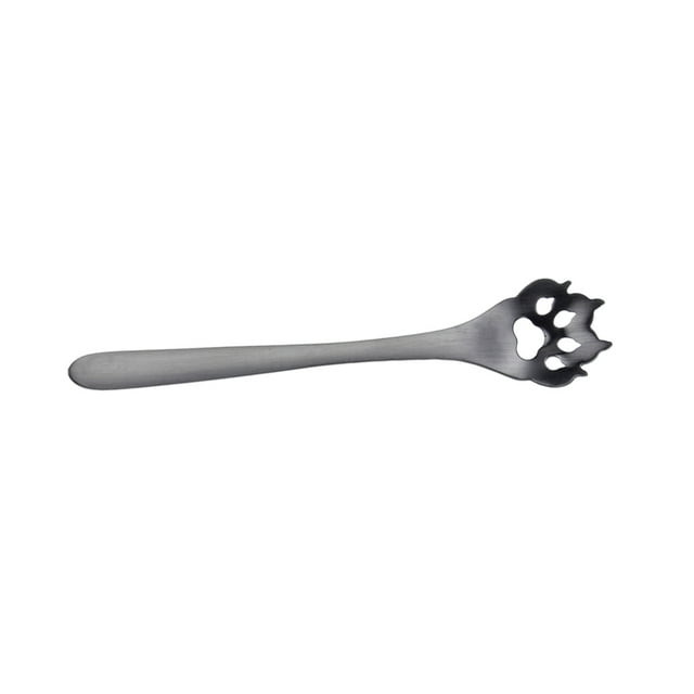 kurtrusly 1/2/3/5 Exquisite And Practical 304 Stainless Steel Tea Spoon For Tea Drinking Stainless Steel Spoon Sugar Spoon For Tea Dog Paw Colander Bla 1 1 Pc