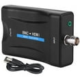 thumbnail image 4 of JTWEEN Adaptador Convertidor BNC a HDMI Pantalla HD 1080P/720P Caja Adaptadora Convertidor de Vídeo Hembra a HDMI Interfaz de Salida HDMI para Proyector HDTV Conector de Entrada BNC para Cámara, 4 of 11