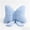 Blue, variant on Bow Pillow, Throw Pillows for Bed,Bow Pillows Decorative, Bow shaped pillows, Decorative pillows, Bow room decor for bed room,Bedroom, Couch, Sofa,Pink,50x38cm