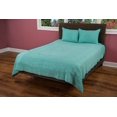 thumbnail image 2 of Edredón Rizzy Home BT1793 algodón 100% King 106x92 azul/verde, 2 of 2