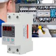 thumbnail image 4 of Regulador de voltaje de 230 V, relé de protección de voltaje, relé de protección de recuperación ajustable con protección contra sobretensión de 230 V SVP-912 (63 A), 4 of 5