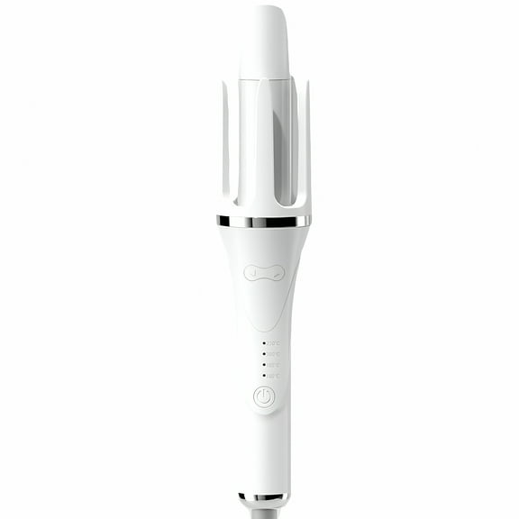 HIBIBUD Automatic Curling Iron 2Inch with 4 Adjustable Temps, Ceramic Hairdressing Tools, White