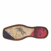 Durango Texas Flag Western Boot, Dark Brown And Texas Flag, Size 10(D)
