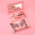 thumbnail image 3 of Paleta de sombras de ojos de 18 colores, YMH BEAUTE Brillo alto en pigmentos, sombra de ojos con brillo mate, paleta de maquillaje, paleta de sombras de ojos neutras, larga duración, resistente al, 3 of 5