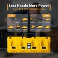 thumbnail image 2 of Cargador de baterías HOYOA DCB104 de 4 puertos USB Tipo-C 100-240V, 2 of 6