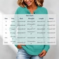 thumbnail image 2 of Edvintorg Knit Sweater for Women Plus Size Long Sleeve Crew Neck Loose Casual Pullover Sweaters with Button Women's Clothes Green XXXL, 2 of 8