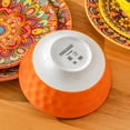 thumbnail image 5 of vancasso 12 Pieces Dinnerware Sets, Plates and Bowls Set, Porcelain Dishes Set for 4, Microwave Dishwasher Safe, Bohemian Style, Series LUMI, 5 of 12