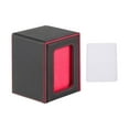 thumbnail image 3 of Colaxi Boîte pour Jeu de Cartes Boîte de Rangement pour Jeu de Cartes, Étui Porte-Album à Fenêtre Transparente Étui pour Cartes Étui pour Cartes TCG Protecteur de Cartes Étui pour Jeux Noir Rouge, 3 of 8