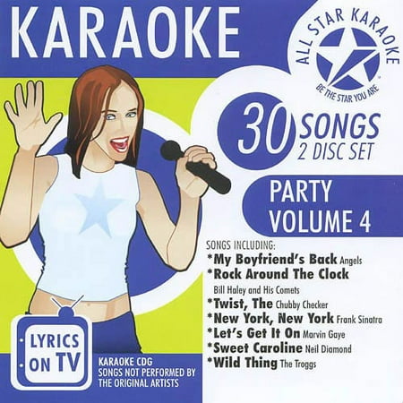 All Star Karaoke: Party, Vol.4 (2CD)