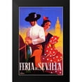 thumbnail image 2 of Vintage Apple Collection 17x24 Black Modern Framed Museum Art Print Titled - feria_sevilla, 2 of 5