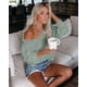 thumbnail image 3 of Jersey ReachMe de punto holgado con hombros descubiertos para mujer, 3 of 4