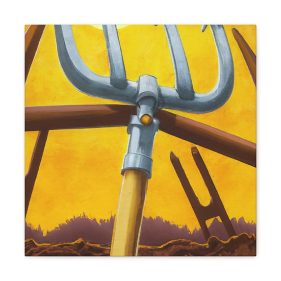 Pitchfork in Splendor. - Canvas