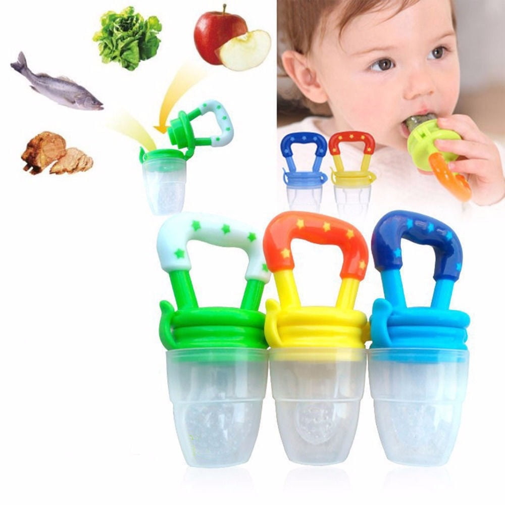 US Baby Feeding Pacifier Fresh Food Fruits Feeder Dummy Soother Weaning Nipple 