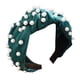 thumbnail image 2 of Diademas para mujer, diadema cuadrada, diadema de cristal para mujer, diadema de tela, accesorios para el cabello, diadema, 2 of 2