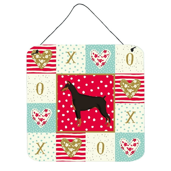 Doberman Pinscher Love Wall or Door Hanging Prints