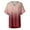 Pink, variant on MELDVDIB Women's Plus Size Tops Short Sleeve V-Neckline T-Shirt Printing Casual Gradient Loose Summer T Shirt for Girls Ladies Women
