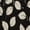 Black Beige Leaf, variant on Women's Sleeveless Casual Swing Dress with Pockets