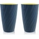 thumbnail image 1 of 2 Pack Unbreakable Soft and Durable Bathroom Toothbrush Tumblers (Light Blue), 1 of 4