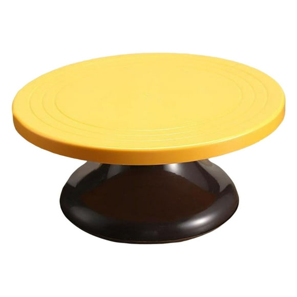 Rotating Cake Turntable Stand Turn Table Top Rotating Stand Pastry Turntable for black