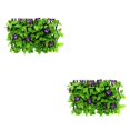 thumbnail image 3 of Ruiboury Silk Transform Outdoor Space With Expandable Artificial Fence Versatile Expanding Trellis Fence purple orchid 2Set, 3 of 6