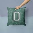 thumbnail image 2 of Carolines Treasures CJ2010-OPW1414 Letter O Back to School Initial Canvas Fabric Decorative Pillow 14Hx14W multicolor, 2 of 4