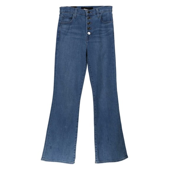 J Brand Women's Heart Lillie High-Rise Crop Flare Jean - 2