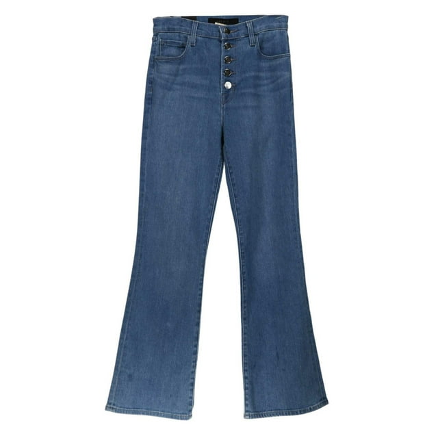 J Brand Women's Heart Lillie High-Rise Crop Flare Jean - 2