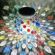 thumbnail image 1 of Solar Lanterns - Solar Hanging Lantern Outdoor Waterproof Solar Table Lamps Night Lights for Garden, Patio, Party, Yard, Outdoor Indoor Decor (Peacock, 1 of 5