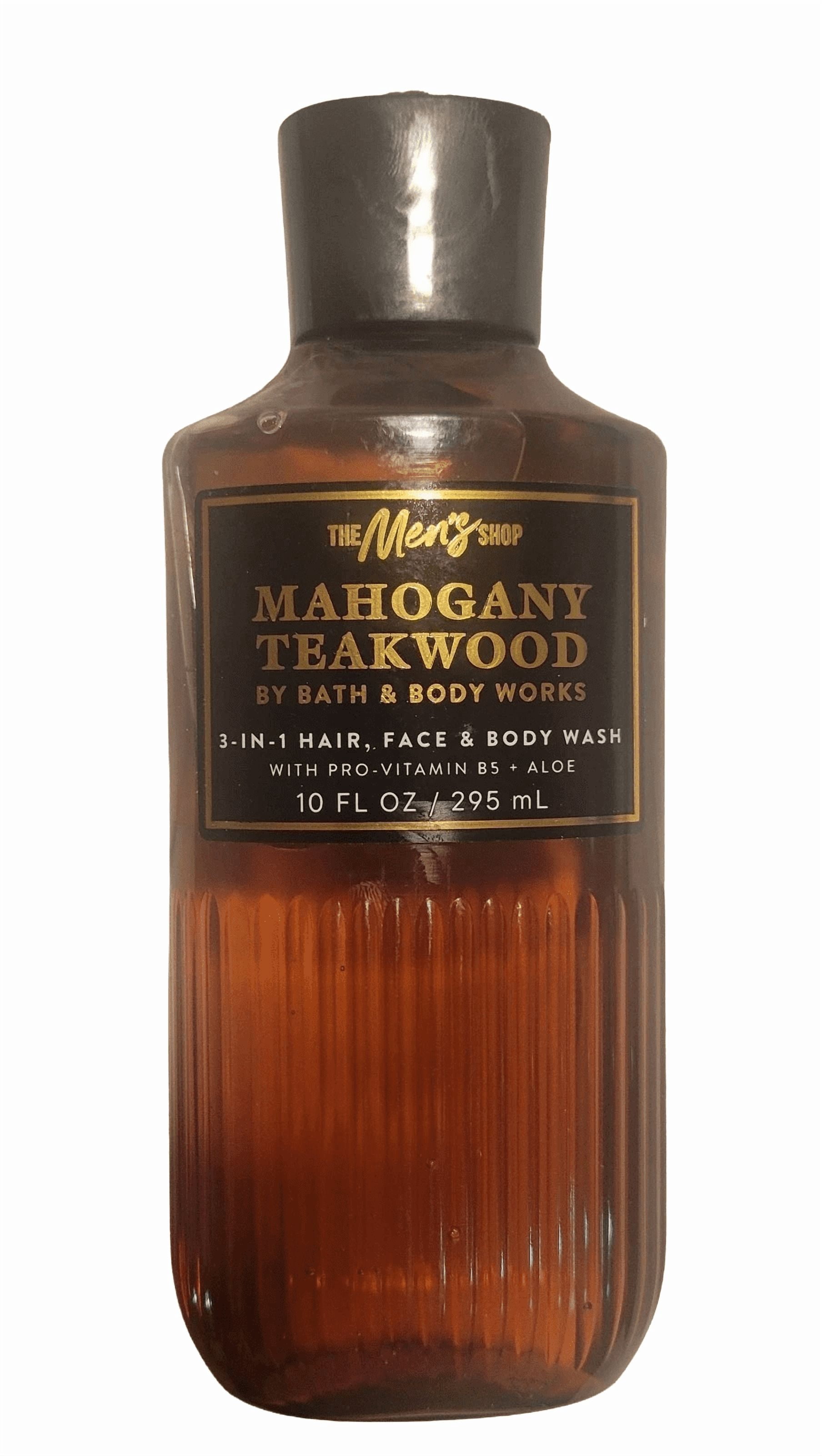 Bath & Body Works MAHOGANY TEAKWOOD Body Wash 10 fl oz