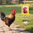 thumbnail image 3 of Parrot Toy Hanging Chicken Swing with Grinding Stones for Birds Enrichment Chewing Plaything Cage Accessory Physical Activity, 3 of 3