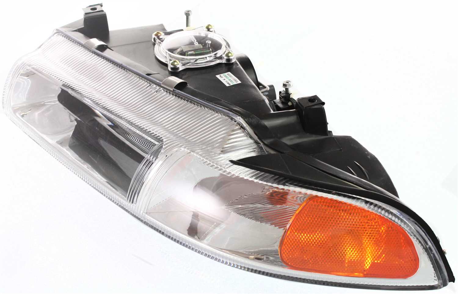 Headlight Compatible With 1995-2000 Dodge Stratus Chrysler Cirrus Left Driver Halogen With bulb(s)