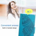 thumbnail image 6 of for Galaxy A14 5G Wallet Case, [Butterfly Embossed] PU Leather Wallet Case Flip Protective Phone Cover with Card Slots and Kickstand for Samsung Galaxy A14 5G 6.6 - Inch,Blue, 6 of 9