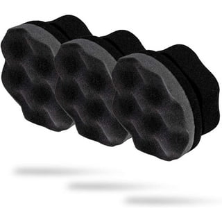 10 Pack Large Curved Tire Shine and Dressing Applicator | Foam Block