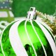 thumbnail image 3 of Naiovety 30 Uds. De bolas de Navidad, bola colgante de plástico, adornos redondos DIY, adornos colgantes de árbol de mercado anual, Kits de decoración para fiestas Rojo Verde Blanco, 3 of 6