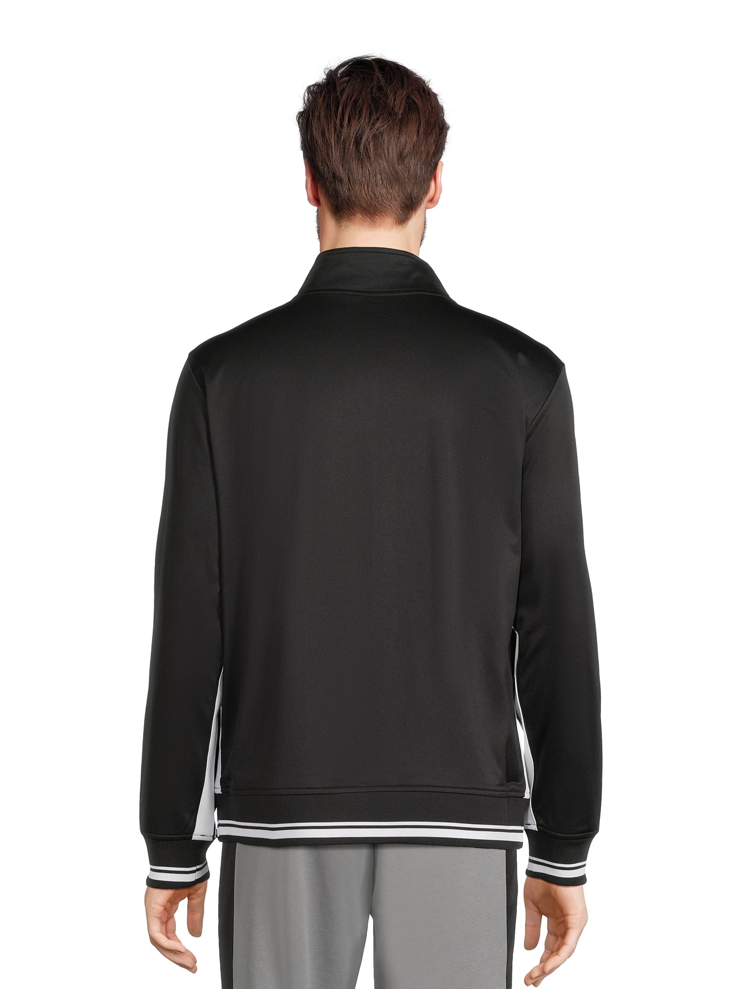 Athletic Works Men's Tricot Track Jacket, Sizes S- 3XL