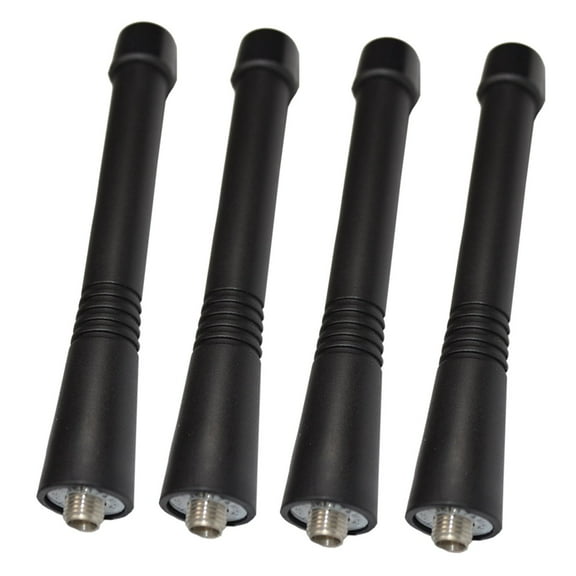 HQRP 4-Pack VHF Antenna For Motorola MTX850-LS / MTX9000 / MTX-LS / PR1500 / RDU4100 / RDU4160D