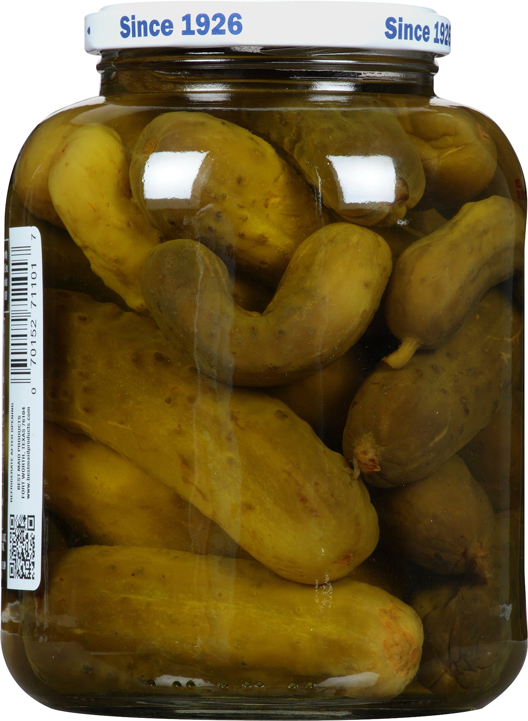 (2 pack) Best Maid Dill Pickles, 46 Fl Oz Jar