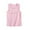 Pink 01, variant on Cotton Tank Tops Girls Undershirts Sleeveless Crewneck Basic Tee Shirts Floral Print Cute Summer Tanks (10 Years, White 05)