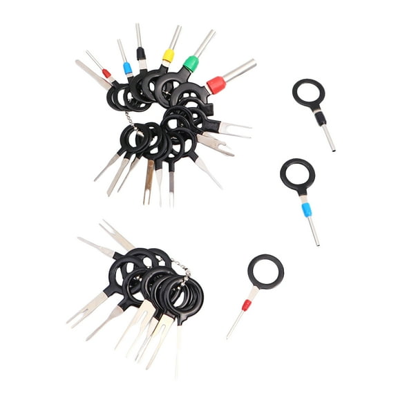 Electrical Pin Tool Kit Wire Terminal Tool Wire Terminal Tools Terminal Tool 6.50X2.50X0.30CM 29 Pcs