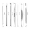 thumbnail image 3 of 7PCS Blackhead Comedone Remover Tool Professional Acne Extractor Tool Stainless Steel Blackhead and Comedone Pliers Blackhead, Comedone and Acne Extractor Safe Nose Face Skin, 3 of 5