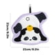 thumbnail image 3 of Toalla de manos Pandas | Vellón Engrosado Absorbente | Diseño de pandas de dibujos animados negros adorables | Material suave y respetuoso para la piel | Secado rápido | Colgable | 22x20cm, 3 of 6