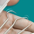 thumbnail image 2 of 1 Set Toothpick Set Metal Stainless Steel Oral Cleaning Tooth Flossing Portable Toothpick Floss Teeth Cleaner with Storage Tube Betterlifefg, 2 of 4