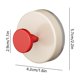 thumbnail image 3 of Gancho de pared redondo con ventosa | Mango con ventosa para colgar toallas, joyas y llaves | Ideal para baño, cocina, dormitorio y almacenamiento en el hogar | Se adhiere a azulejos, 3 of 7