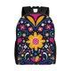thumbnail image 1 of Balery Cinco De Mayo Floral Mochila - Mochila Estilosa y Duradera para Laptop de 15 Pulgadas con Tela Oxford Impermeable, 1 of 8