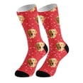 thumbnail image 1 of Stockings For Adults Funny Animal Print Bone Design Comfortable Stretchable Stockings Stocking For Home And Leisure 5PCS, 1 of 8