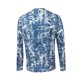 thumbnail image 4 of Hombres manga larga O-cuello impreso moda pulóver camisa casual Tops blusa Pompotops oipoqjl2247, 4 of 9