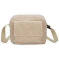 thumbnail image 1 of Cartera de lana de cordero 2024, nuevo estilo, color sólido, bolso diagonal de un solo hombro, bolso cuadrado pequeño de moda, 1 of 6
