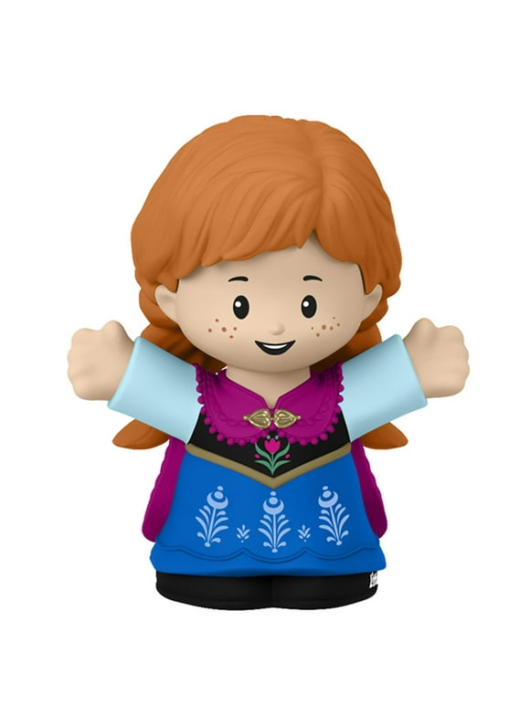 Replacement Part for Fisher-Price Little People Carry Along Castle Case Playset - HMX76 ~ Replacement Princess Anna Figure ~ Inspired by Disney Frozen Movie