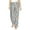 White, variant on Summer Time With Gnome Women's Straight Lounge Pajama Pants: The Epitome of Relaxed Sleepwear