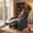 Gray, variant on Vineego Massage PU Leather Recliner Adjustable Home Theater Seating Chair with Lumbar Support for Living Room,PU Black